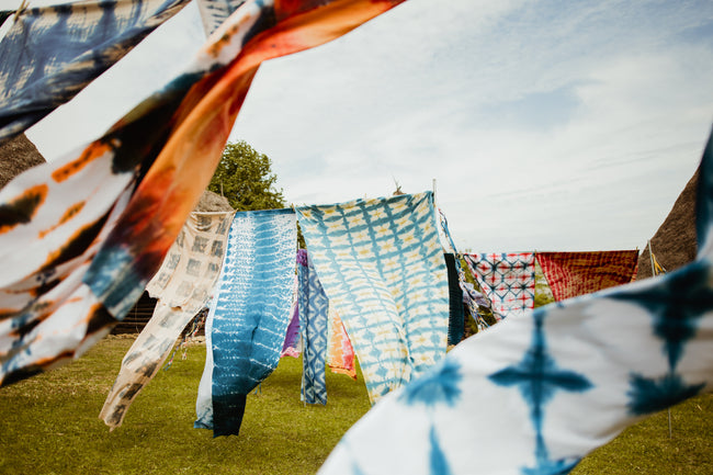 Instalația textilă „Plein Air – A Textile Landscape”